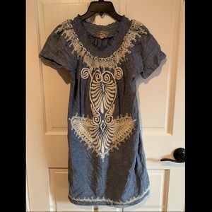 Denim Boho Dress